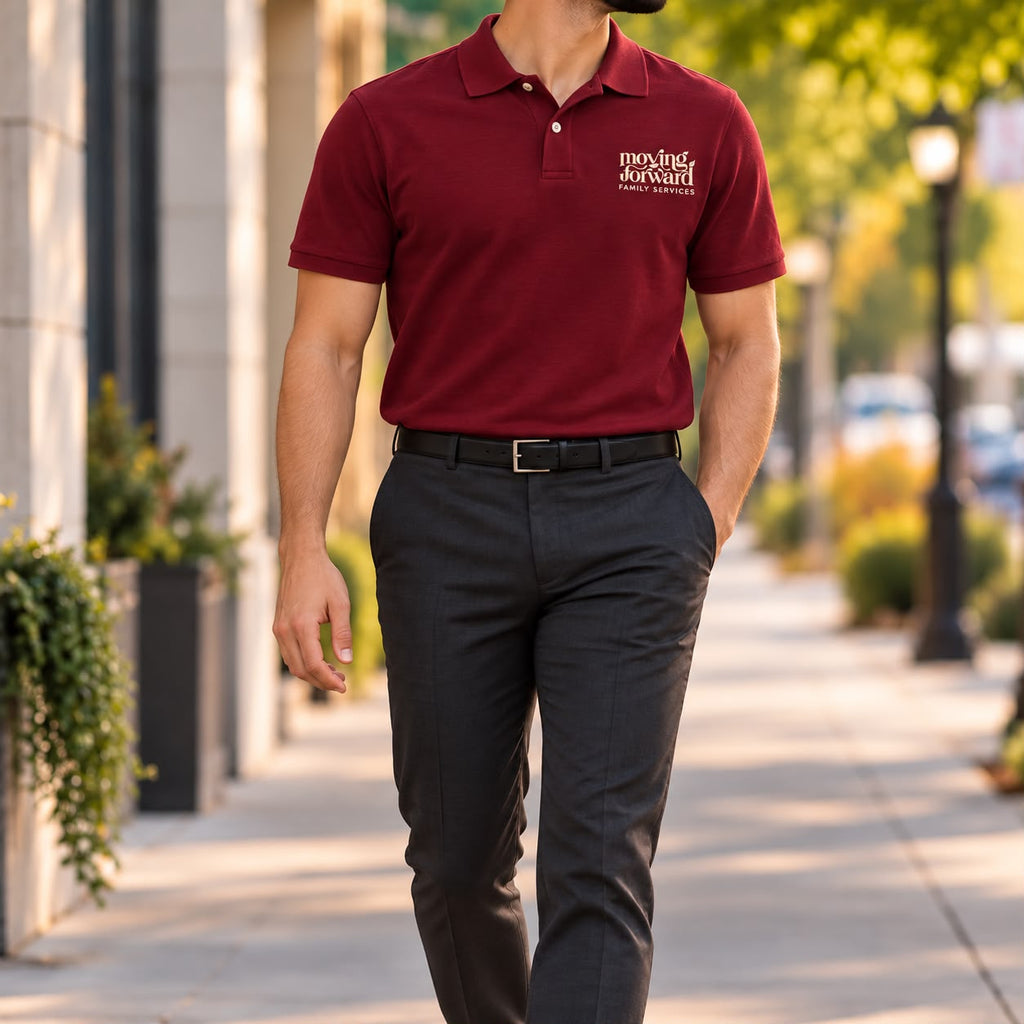 Moving Forward Heritage Logo Polo